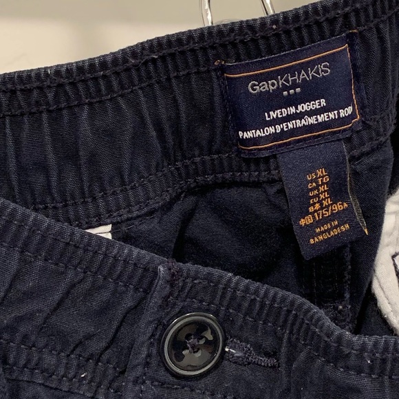 Gap chinos straight leg Joggers Navy Blue - Picture 4 of 7